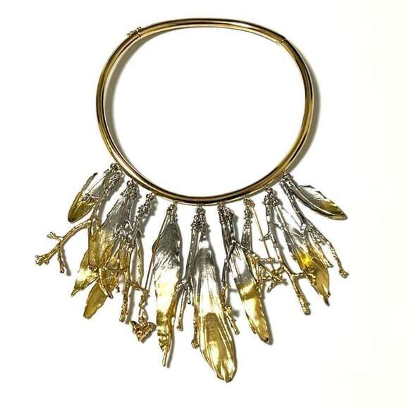 LOUIS VUITTON Gold Necklace - Picture 1 of 10